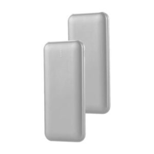 Power bank 10000mAh ασημί 2 USB + Type-C V-TAC – 23035
