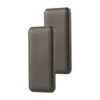 Power bank 10000mAh γκρι 2 USB + Type-C V-TAC – 23037