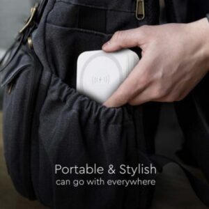 Μαγνητικό wireless power bank 10000mAh λευκό V-TAC – 23039