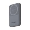 Μαγνητικό wireless power bank 10000mAh γκρι V-TAC – 23040