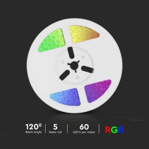 LED ηλιακή ταινία 1.2W solar panel RGB IP67 V-TAC – 23046