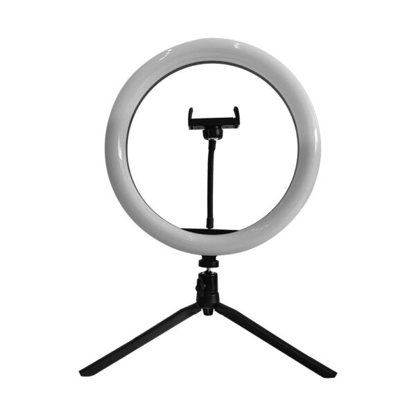 Επιτραπέζιο φωτιστικό ring light LED 10W Mαύρου Χρώματος Dimmable V-TAC - 23048