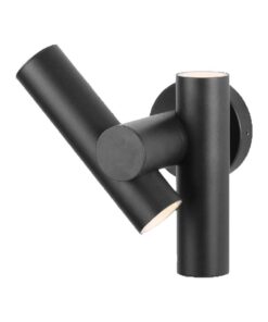 Απλίκα Τοίχου LED 6W 3000K Μαύρου Χρώματος IP44 V-TAC – 10473