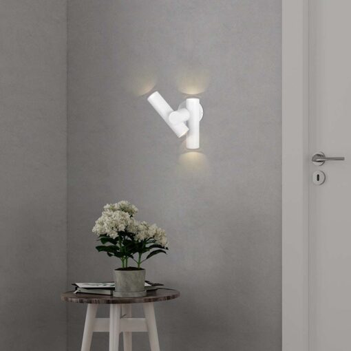 Απλίκα Τοίχου LED 6W 3000K Μαύρου Χρώματος IP44 V-TAC – 10474