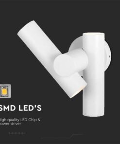 Απλίκα Τοίχου LED 6W 3000K Μαύρου Χρώματος IP44 V-TAC – 10474