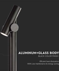 Φωτιστικό Δαπέδου Κήπου LED 4W 3000K Μαύρου Χρώματος IP44 V-TAC – 10475