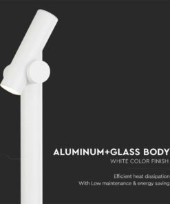 Φωτιστικό Δαπέδου LED 4W 4000K Λευκού Χρώματος IP44 V-TAC – 23052