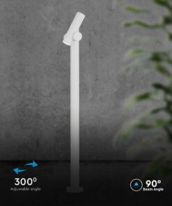 Φωτιστικό Δαπέδου LED 4W 4000K Λευκού Χρώματος IP44 V-TAC – 23052