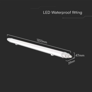 Φωτιστικό LED SMD 36W 4000K IP65 Λευκού Χρώματος V-TAC – 23083