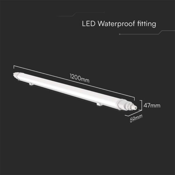 Φωτιστικό LED SMD 36W 4000K IP65 Λευκού Χρώματος V-TAC – 23083