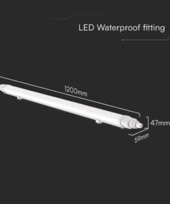 Αδιάβροχο Φωτιστικό LED 1200mm IP65 36W 6400K V-TAC – 23084VT