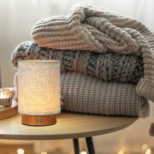 Επιτραπέζιο Επαναφορτιζόμενο Φωτιστικό LED 3W 3000K Μπεζ και Ξύλο V-TAC – 23090VT