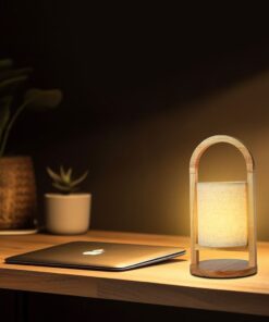 Επιτραπέζιο Επαναφορτιζόμενο Φωτιστικό LED 1.5W 3000K Μπεζ Χρώματος V-TAC – 23091VT