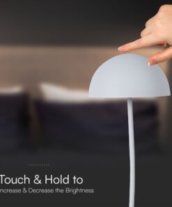 Επιτραπέζιο Επαναφορτιζόμενο Φωτιστικό LED 3W 3000K Λευκό V-TAC – 23092VT