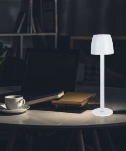 Επιτραπέζιο Επαναφορτιζόμενο Φωτιστικό Led 3W 3000K Λευκού Χρώματος V-TAC – 23094VT