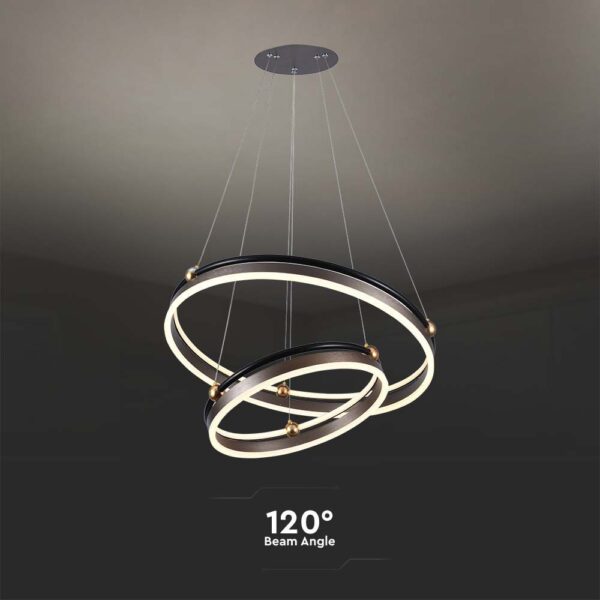 Κρεμαστό Φωτιστικό LED 50W 3000K Καφέ Χρώματος V-TAC – 23096VT