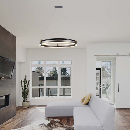 Κρεμαστό Φωτιστικό LED 30W 3000K Καφέ Χρώματος V-TAC – 23097VT