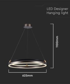 Κρεμαστό Φωτιστικό LED 30W 3000K Καφέ Χρώματος V-TAC – 23097VT
