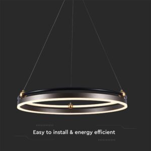 Κρεμαστό Φωτιστικό LED 30W 3000K Καφέ Χρώματος V-TAC – 23097VT