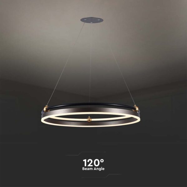 Κρεμαστό Φωτιστικό LED 30W 3000K Καφέ Χρώματος V-TAC – 23097VT