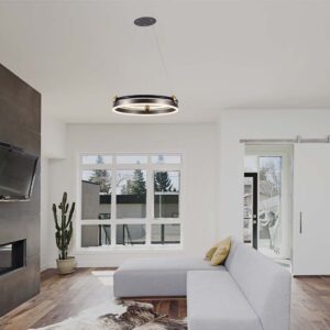 Κρεμαστό Φωτιστικό LED 20W 3000K Καφέ Χρώματος V-TAC – 23098VT