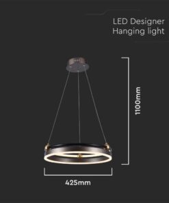 Κρεμαστό Φωτιστικό LED 20W 3000K Καφέ Χρώματος V-TAC – 23098VT
