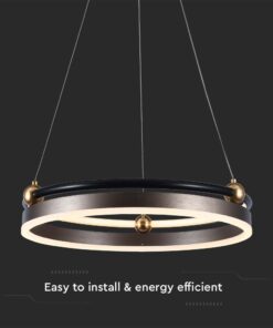 Κρεμαστό Φωτιστικό LED 20W 3000K Καφέ Χρώματος V-TAC – 23098VT