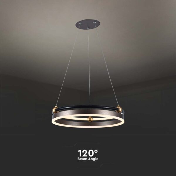 Κρεμαστό Φωτιστικό LED 20W 3000K Καφέ Χρώματος V-TAC – 23098VT