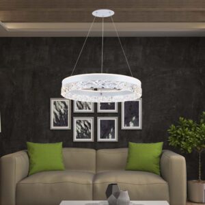 Κρεμαστό Φωτιστικό LED 25W 3000K Λευκού Χρώματος V-TAC – 23099VT