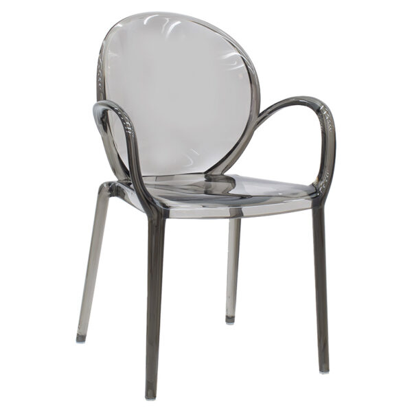 Armchair Flair pakoworld PC color grey transparent 231-000009