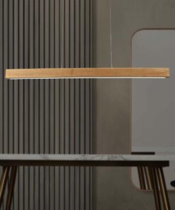 Κρεμαστό Φωτιστικό LED 12W 4000K Ξύλινου Χρώματος V-TAC – 23100VT