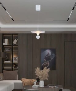 Κρεμαστό Φωτιστικό LED 9W 3000K Λευκού Χρώματος το Ύψος Προσαρμόζεται V-TAC – 23102VT