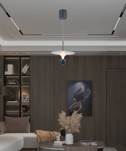 Κρεμαστό Φωτιστικό LED 9W 3000K Μαύρου Χρώματος το Ύψος Προσαρμόζεται V-TAC – 23103VT