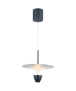 Κρεμαστό Φωτιστικό LED 9W 3000K Μαύρου Χρώματος το Ύψος Προσαρμόζεται V-TAC – 23103VT