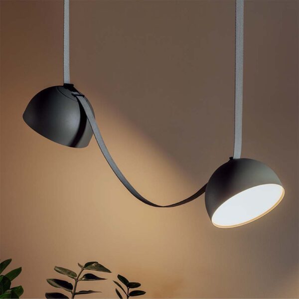 LED φωτιστικό για υφασμάτινο καλώδιο 20W 3000K Μαύρου Χρώματος V-TAC – 23109