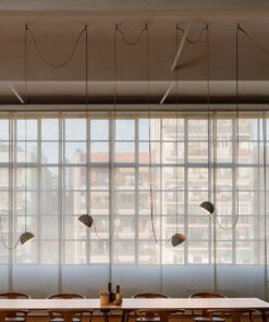 LED φωτιστικό για υφασμάτινο καλώδιο 20W 3000K φυσικό λευκό με λευκό σώμα V-TAC – 23110