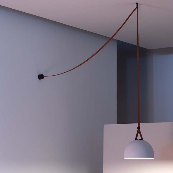 LED φωτιστικό για υφασμάτινο καλώδιο 20W 3000K φυσικό λευκό με λευκό σώμα V-TAC – 23110