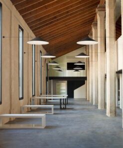 LED φωτιστικό για υφασμάτινο καλώδιο 20W 3000K φυσικό λευκό με μαύρο σώμα V-TAC – 23111