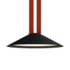 LED φωτιστικό για υφασμάτινο καλώδιο 20W 3000K φυσικό λευκό με μαύρο σώμα V-TAC – 23111
