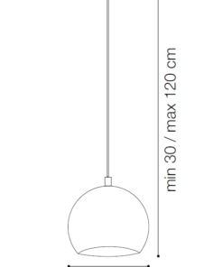 IDEAL LUX MR JACK SP1 SMALL CROMO – 116457