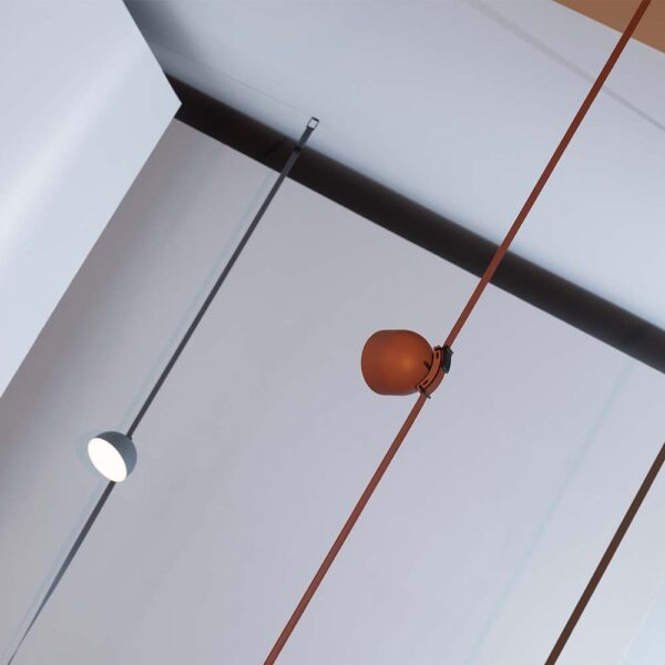 Υφασμάτινο καλώδιο για LED φωτιστικά 10m κόκκινο Begonia V-TAC – 23125