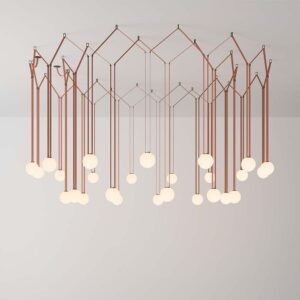 Υφασμάτινο καλώδιο για LED φωτιστικά 10m κόκκινο Begonia V-TAC – 23125