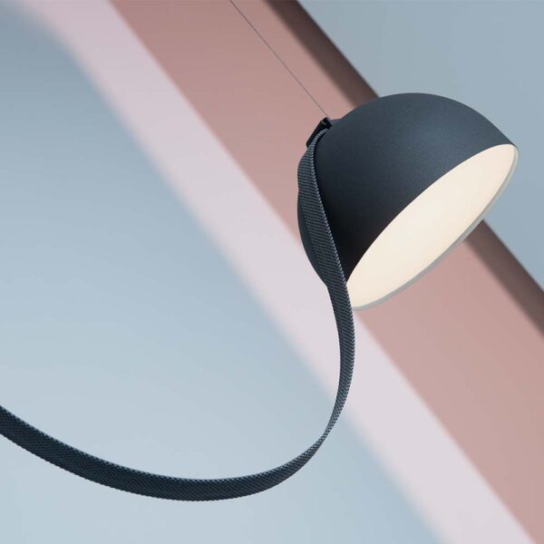 Υφασμάτινο καλώδιο για LED φωτιστικά 10m μαύρο V-TAC – 23126