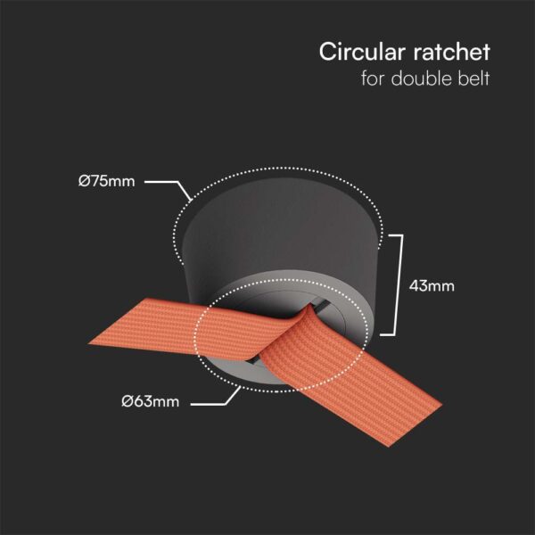 Two Function Remote Surface Canopy V-TAC – 23129