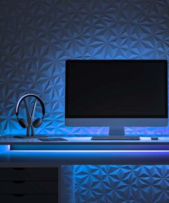 Tαινία LED COB DC:24V 10W/m IP67 μπλε V-TAC – 23142