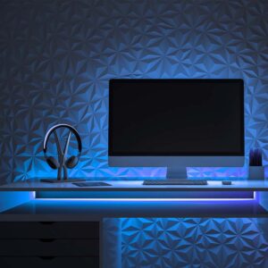 Tαινία LED COB DC:24V 10W/m IP67 μπλε V-TAC – 23142