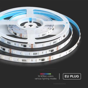 Σετ ταινίας LED Magic SMD5050 24V RGB+CCT IP20 13W/m 5m με τροφοδοτικό και controller WiFi+Bluetooth V-TAC – 23145