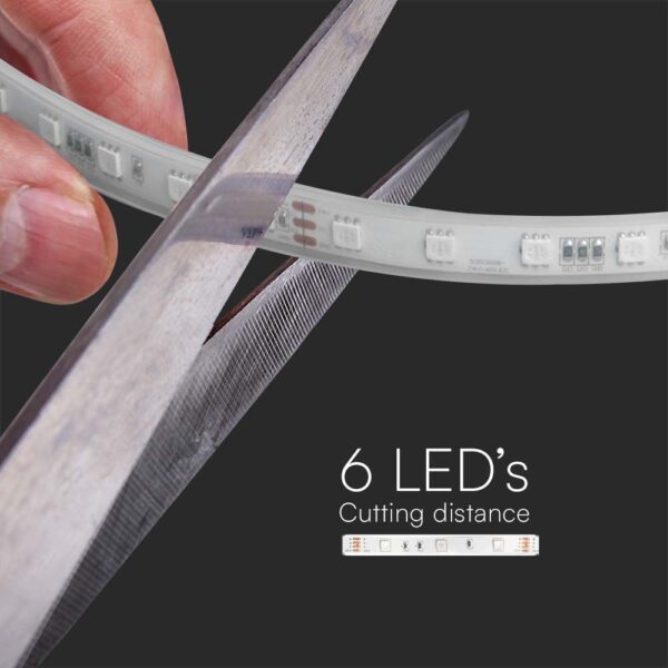 Σετ ταινίας LED Magic SMD5050 24V RGB+CCT IP65 13W/m 5m με τροφοδοτικό και controller WiFi+Bluetooth V-TAC – 23146