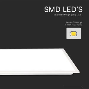 Χωνευτό panel Backlite 120×30 LED 40W 4000K Λευκού Χρώματος V-TAC – 23147