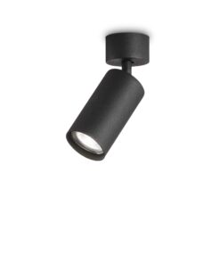 IDEAL LUX Φωτιστικό Οροφής DYNAMITE 1xGU10 Μαύρου Χρώματος – 231471